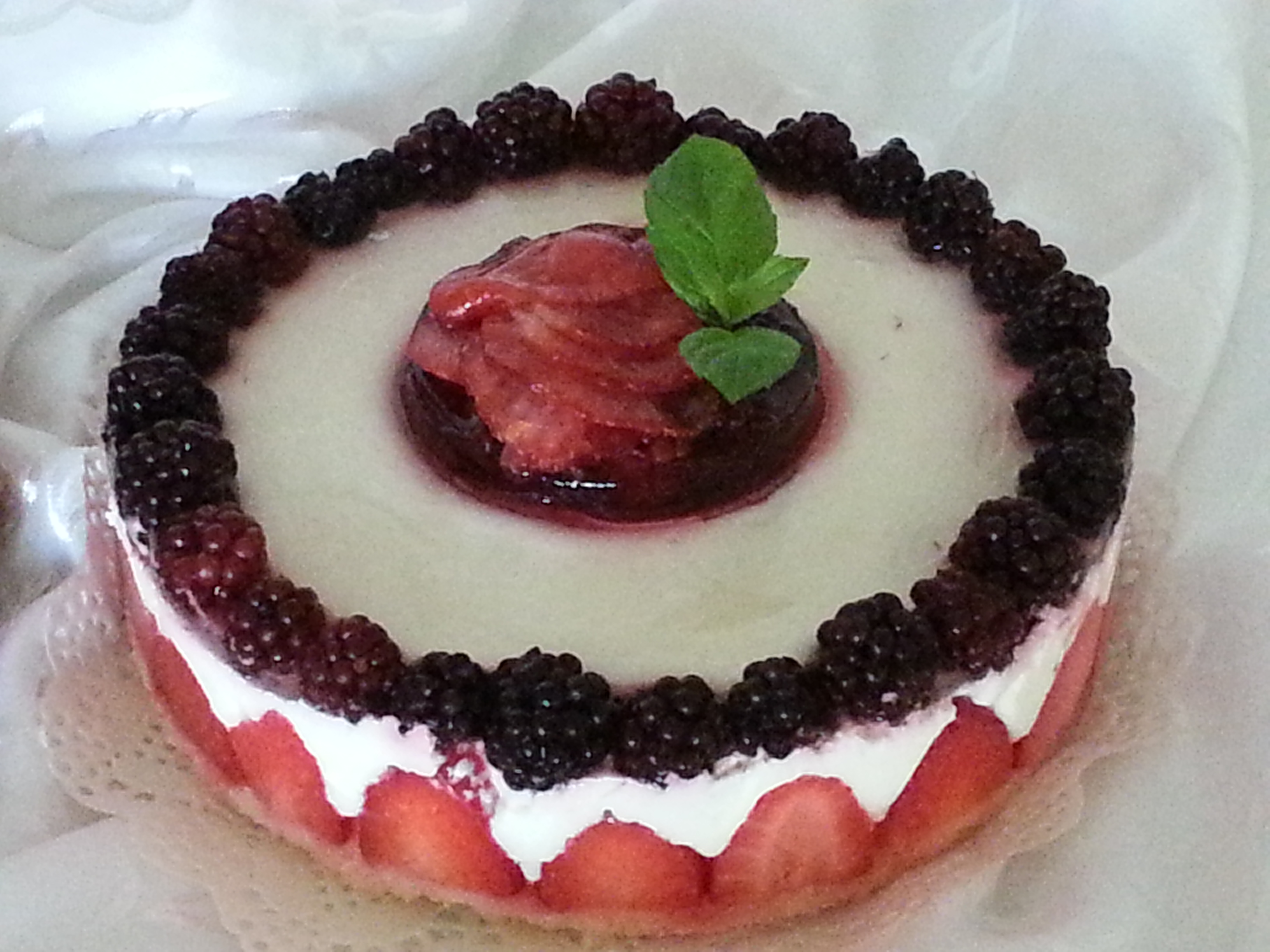 A cheesecake nepečený